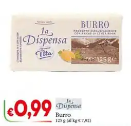 D'Italy La Dispensa Burro offerta