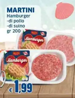 Mercati Alimentari Martini Hamburger offerta