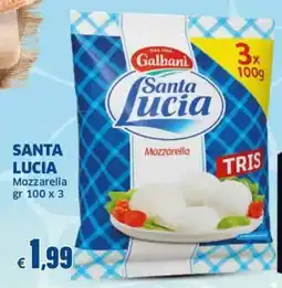 Mercati Alimentari Santa Lucia Mozzarella offerta