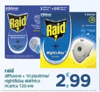 Raid diffusore night&day elettrico