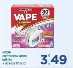 Bravo Casa Fumakilla vape liquido infinity offerta