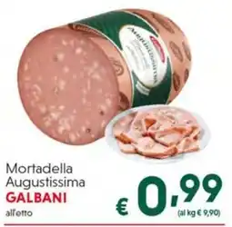 DiMeglio Mortadella Augustissima Galbani offerta