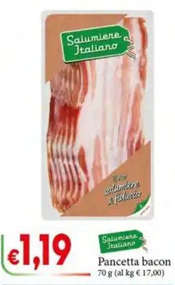 D'Italy Pancetta bacon offerta