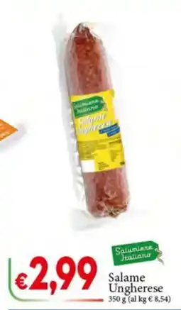 D'Italy Salame Ungherese offerta