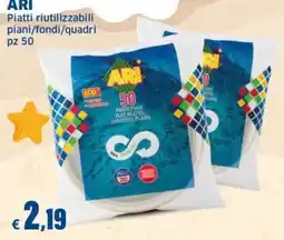 Mercati Alimentari Piatti riutilizzabili ARI offerta
