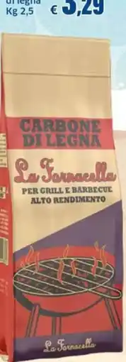 Mercati Alimentari Carbone di legna La Fornacella offerta