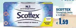 Mercati Alimentari Scottex Tovaglioli festa offerta
