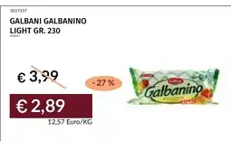 Prezzemolo e Vitale Galbani Galbanino Light offerta