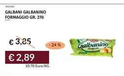 Prezzemolo e Vitale Galbanino formaggio offerta