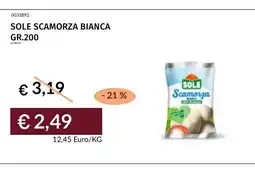 Prezzemolo e Vitale Sole Scamorza Bianca offerta