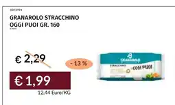 Prezzemolo e Vitale Granarolo stracchino oggi puoi offerta