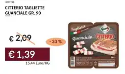 Prezzemolo e Vitale Tagliette guanciale Citterio offerta