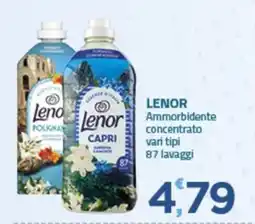 Bravo Casa Lenor Ammorbidente concentrato offerta