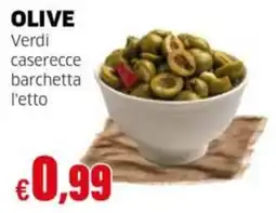 Mercati Alimentari Olive verdi caserecce barchetta offerta