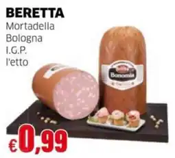 Mercati Alimentari Mortadella Bologna I.G.P. Beretta offerta