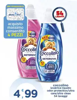 Bravo Casa Coccolino lavatrice liquido offerta
