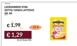 Prezzemolo e Vitale Leerdammer Xtra Sottili senza lattosio offerta