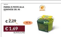 Prezzemolo e Vitale Parma is pesto alla genovese offerta