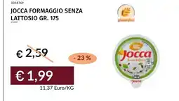 Prezzemolo e Vitale Jocca formaggio senza lattosio offerta