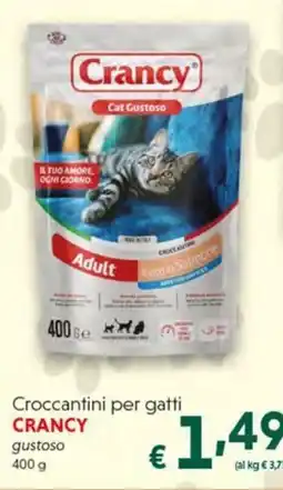 DiMeglio Croccantini per gatti Crancy gustoso offerta