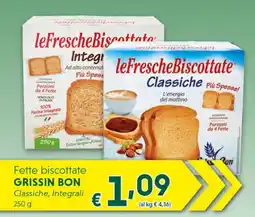 DiMeglio Fette biscottate Grissin Bon offerta