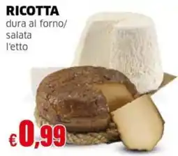 Mercati Alimentari Ricotta dura al forno offerta