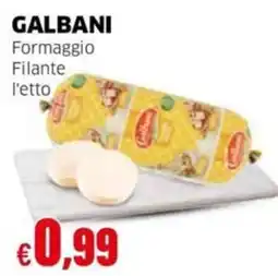 Mercati Alimentari Galbani Formaggio Filante offerta