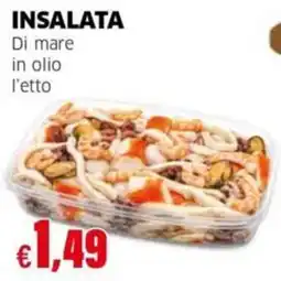 Mercati Alimentari Insalata di mare offerta