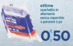 Bravo Casa vaschette in alluminio senza coperchio offerta