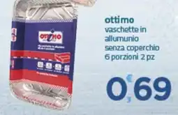 Bravo Casa Optimo vaschette in alluminio offerta