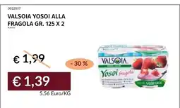 Prezzemolo e Vitale Valsòia Yosoi alla fragola offerta