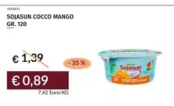 Prezzemolo e Vitale Sojasun cocco mango offerta