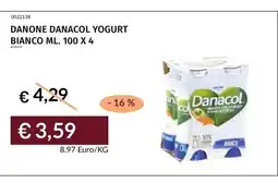 Prezzemolo e Vitale Danacol yogurt bianco offerta