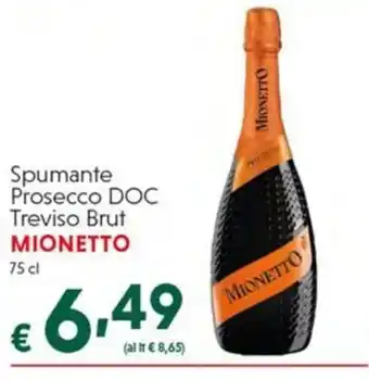 DiMeglio Spumante Prosecco DOC Treviso Brut Mionetto offerta