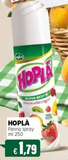 Mercati Alimentari Hoplà Panna Spray offerta