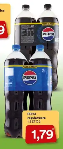 Supermercati Pasquale Prisco Pepsi regular/zero offerta