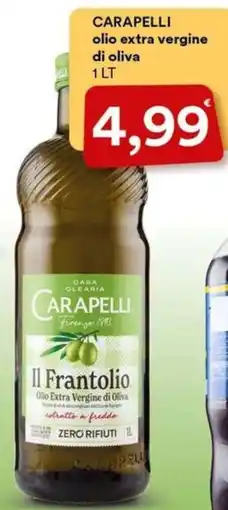 Supermercati Pasquale Prisco Il Frantolio olio extra vergine di oliva offerta