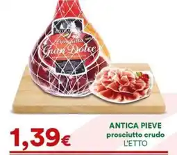 Supermercati Pasquale Prisco Antica Pieve prosciutto crudo offerta