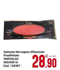Centro Cash Salmone Norvegese Affumicato Smeralda offerta