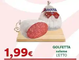 Supermercati Pasquale Prisco Golfetta salame offerta