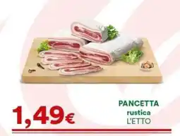 Supermercati Pasquale Prisco Pancetta rustica offerta