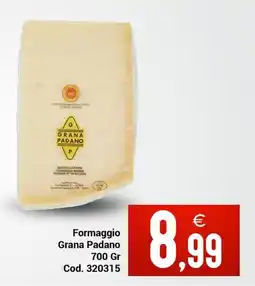 Centro Cash Formaggio Grana Padano offerta