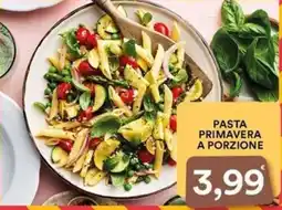 Supermercati Pasquale Prisco Pasta primavera a porzione offerta