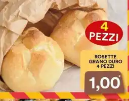Supermercati Pasquale Prisco Rosette grano duro offerta