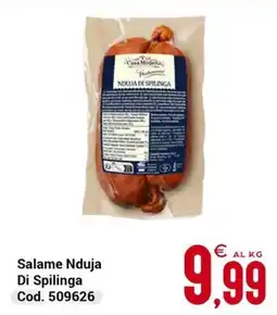 Centro Cash Salame Nduja Di Spilinga offerta