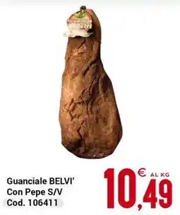 Centro Cash Guanciale BELVI' Con Pepe S/V offerta