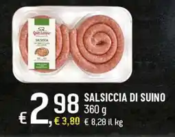 Famila Superstore Salsiccia di suino offerta