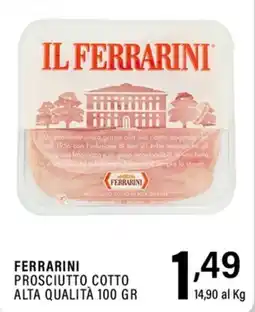 Gecop Ferrarini prosciutto cotto alta qualità offerta
