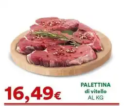 Supermercati Pasquale Prisco Palettina di vitello offerta