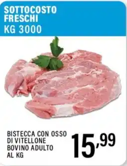 Gecop Bistecca con osso di vitellone bovino adulto offerta